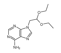 N9-(2,2-diethoxyethyl)adenine Structure