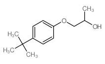 2-Propanol,1-[4-(1,1-dimethylethyl)phenoxy]- structure