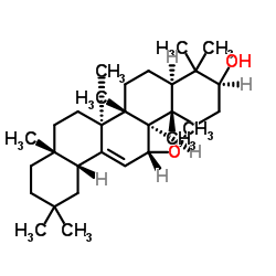 3BETA-羟基-11ALPHA-甲氧基-齐墩果-12-烯结构式