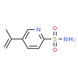 2-Pyridinesulfonamide,5-(1-methylethenyl)-(9CI)结构式