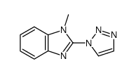 Benzimidazole, 1-methyl-2-(1H-1,2,3-triazol-1-yl)- (8CI)结构式