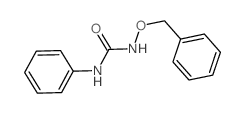 3-phenyl-1-phenylmethoxy-urea structure