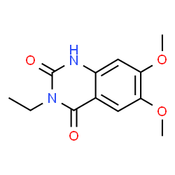 3-Ethyl-6,7-dimethoxyquinazoline-2,4(1H,3H)-dione structure