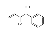 2-bromo-1-phenylbut-3-en-1-ol结构式