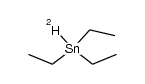 Triaethyl-zinn-deuterid Structure