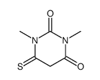 2,4(1H,3H)-Pyrimidinedione,dihydro-1,3-dimethyl-6-thioxo- structure