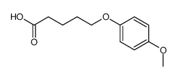 5-(4-methoxyphenoxy)pentanoic acid Structure