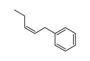 (Z)-1-phenyl-2-pentene Structure