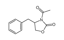 3-acetyl-4-benzyl-oxazolidin-2-one结构式