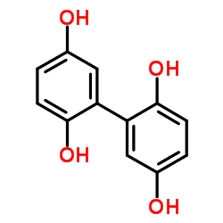 [1,1'-联苯基]-2,2',5,5'-四醇结构式