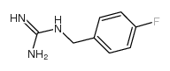 N-(4-FLUORO-BENZYL)-GUANIDINE结构式