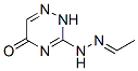 Acetaldehyde, (2,5-dihydro-5-oxo-1,2,4-triazin-3-yl)hydrazone (9CI) Structure