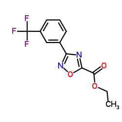 Ethyl 3-[3-(trifluoromethyl)phenyl]-1,2,4-oxadiazole-5-carboxylate picture