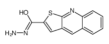 (9CI)-噻吩并[2,3-b]喹啉-2-羧酸肼结构式