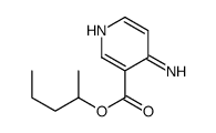 pentan-2-yl 4-aminopyridine-3-carboxylate结构式