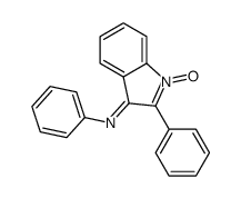 1-oxido-N,2-diphenylindol-1-ium-3-imine Structure