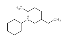 n-(2-ethylhexyl)cyclohexylamine structure