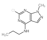 1H-Pyrazolo[3,4-d]pyrimidin-4-amine,6-chloro-1-methyl-N-propyl- picture