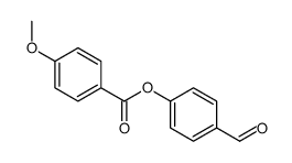 4-FORMYLPHENYL 4-METHOXYBENZOATE结构式