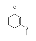 3-methylsulfanylcyclohex-2-en-1-one结构式