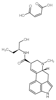 马来酸甲麦角新碱结构式