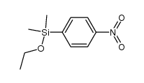 ethoxydimethyl(4-nitrophenyl)silane Structure