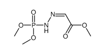 methyl 2-(dimethoxyphosphorylhydrazinylidene)acetate Structure