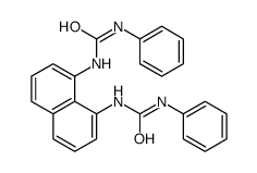 1-phenyl-3-[8-(phenylcarbamoylamino)naphthalen-1-yl]urea Structure