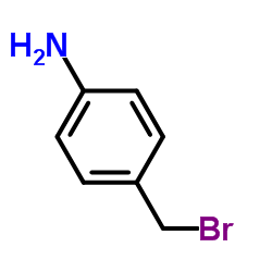 4-(bromomethyl)aniline structure