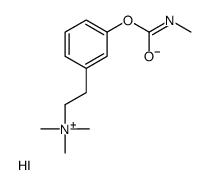 trimethyl-[2-[3-(methylcarbamoyloxy)phenyl]ethyl]azanium,iodide Structure