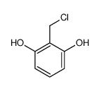 2-(chloromethyl)benzene-1,3-diol Structure