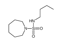 N-butylazepane-1-sulfonamide结构式