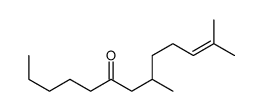 8,12-dimethyltridec-11-en-6-one Structure