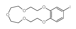 1,4,7,10,13-Benzopentaoxacyclopentadecin,2,3,5,6,8,9,11,12-octahydro-15-iodo- picture