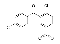 2-chloro-5-nitro-4'-chlorobenzophenone结构式