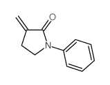 3-methylidene-1-phenyl-pyrrolidin-2-one结构式