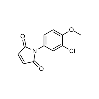 1-(3-Chloro-4-methoxyphenyl)-2,5-dihydro-1H-pyrrole-2,5-dione Structure
