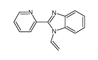 1-ethenyl-2-pyridin-2-ylbenzimidazole Structure