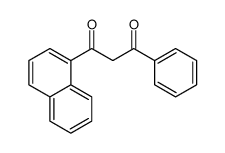 1-naphthalen-1-yl-3-phenylpropane-1,3-dione Structure