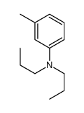 N,N-DI-N-PROPYL-M-TOLUIDINE Structure