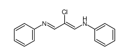 PhN=CHCCl=CH-NHPh结构式