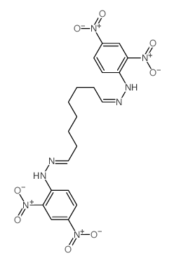 N-[8-[(2,4-dinitrophenyl)hydrazinylidene]octylideneamino]-2,4-dinitro-aniline Structure