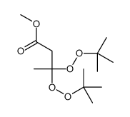 methyl 3,3-bis(tert-butylperoxy)butanoate Structure