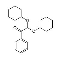 2,2-dicyclohexyloxy-1-phenylethanone结构式