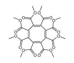 Cyclooctatetraen-1,2,3,4,5,6,7,8-octacarbonsaeure-octamethylester Structure