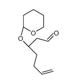 (3R)-3-(oxan-2-yloxy)hept-6-enal结构式