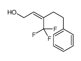 5-phenyl-3-(trifluoromethyl)pent-2-en-1-ol Structure