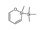 1-methyl-1-(trimethylsilyl)sila-α-pyran结构式