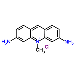 Acriflavinium chloride structure