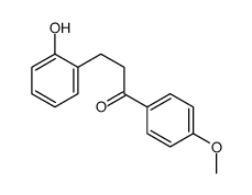 3-(2-hydroxyphenyl)-1-(4-methoxyphenyl)propan-1-one Structure